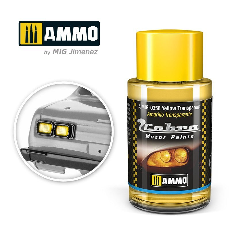 Ammo Cobra Motor 0358 Yellow Transparent