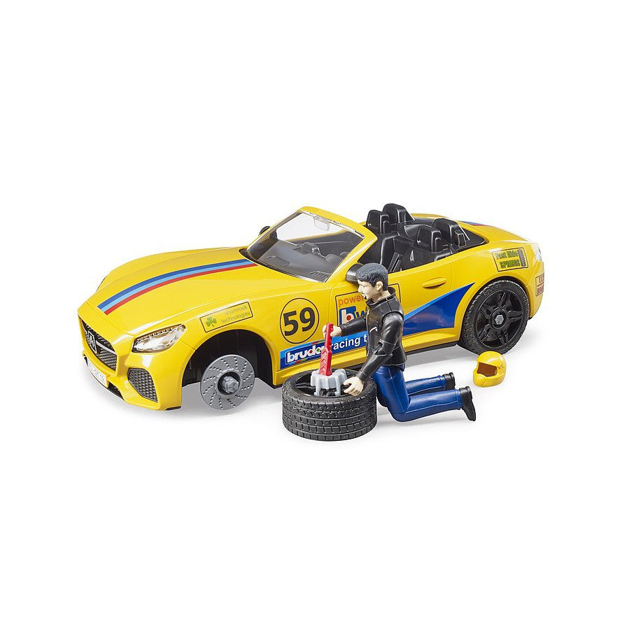 Bruder Toys Ram 2500 Power Wagon & Roadster Bruder Racing Team