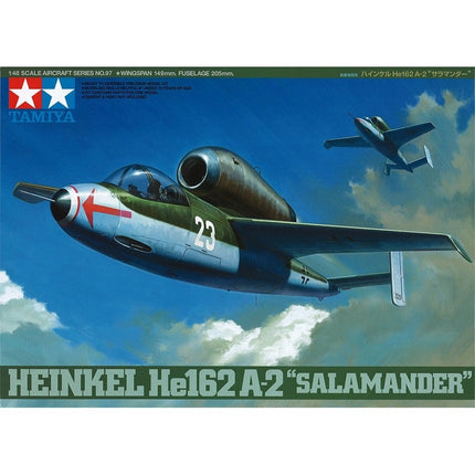 Tamiya 1:48 German Heinkel HE162 A2 "Salamander"