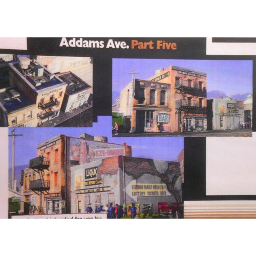 Downtown Deco HO Scale Addams Ave Part 5 DD1027