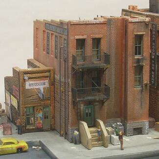 Downtown Deco HO Scale Skid Row Part 2 DD1032