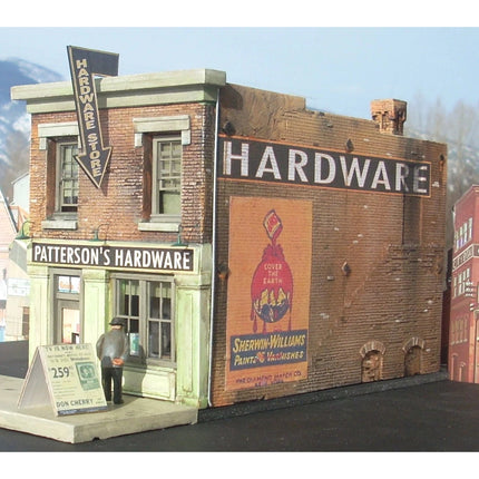 Downtown Deco HO Scale Patterson Hardware DD1049