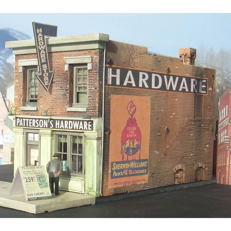 Downtown Deco HO Scale Patterson Hardware DD1049