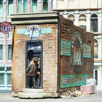 Downtown Deco HO Scale First Time Bar DD1053