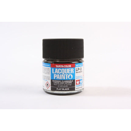 Tamiya Lacquer LP-3 Flat Black