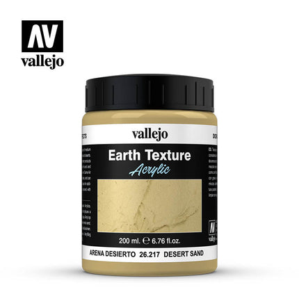 Vallejo Desert Sand Earth Texture Diorama Effect 200ml Bottle