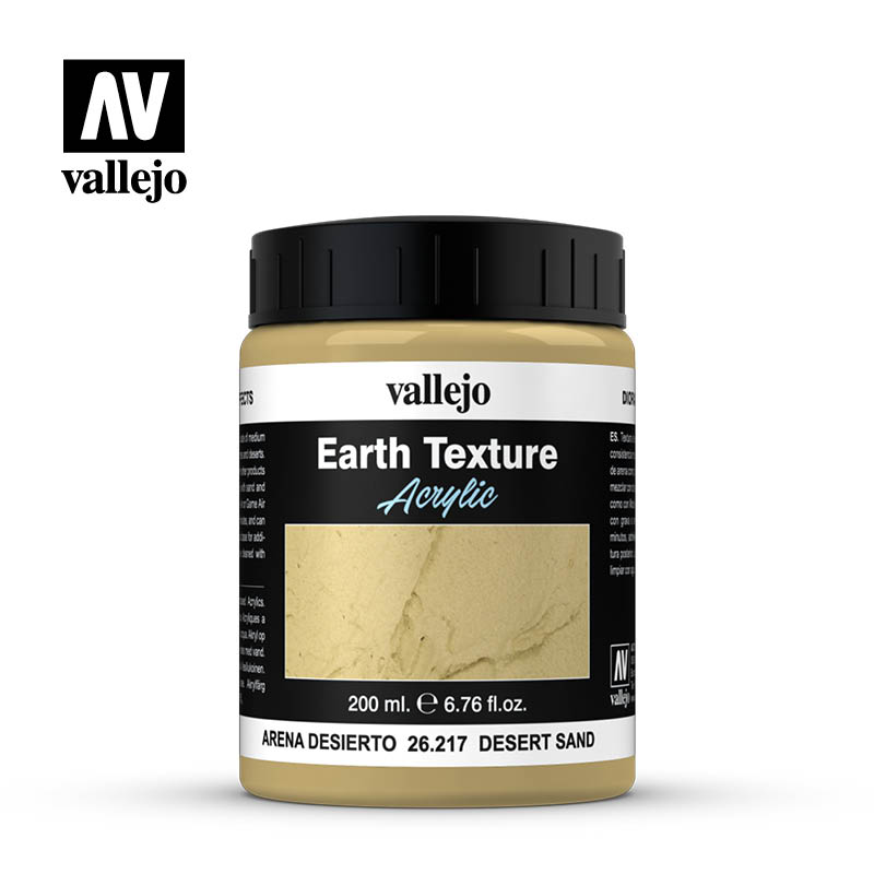 Vallejo Desert Sand Earth Texture Diorama Effect 200ml Bottle