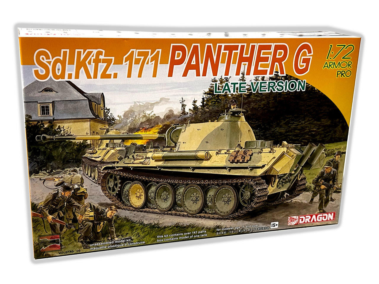 Model 171 Dragon 1/72 Dragon Sd.Kfz.171 PANTHER G LATE VERSION – Fusion Scale Hobbies