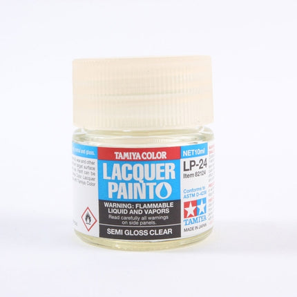 Tamiya Lacquer LP-24 Semi Gloss Clear