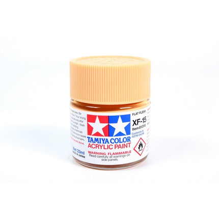 Tamiya Acrylic XF-15 Flat Flesh 23ml Bottle