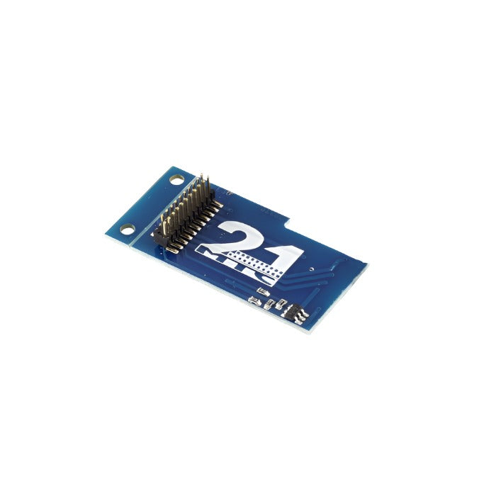 ESU Adapter board #2 L-shape as 6090x with AUX3+AUX4 for LokSound V4.0 LokPilot V4.0 with 21MTC interface