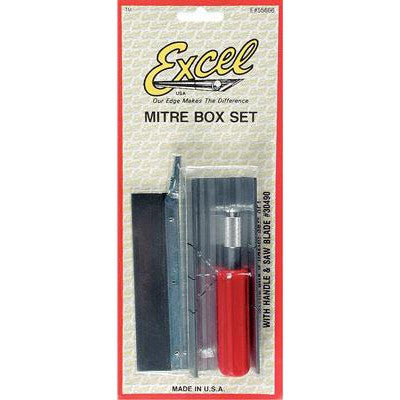 Excel Mitre Box w/K5 Handle & Blade