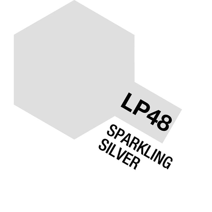 Tamiya Lacquer LP-48 Sparkling Silver