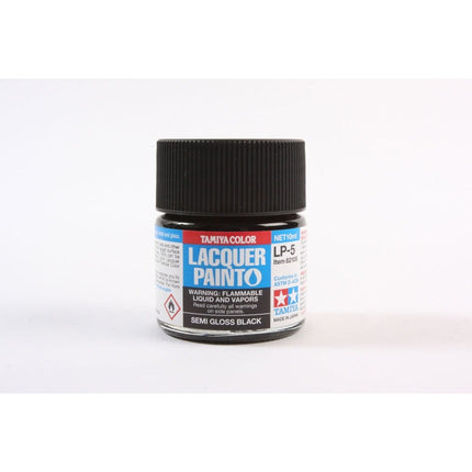 Tamiya Lacquer LP-5 Semi Gloss Black