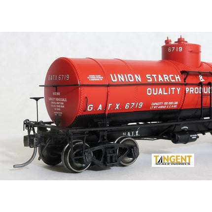 Tangent GATX "Union Starch and Refining 1950+" GATC 1917-design 8000 Gallon Tank Car #6712