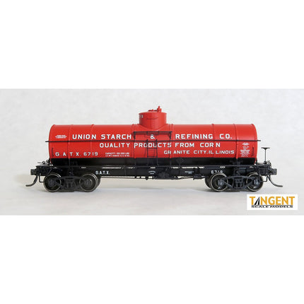 Tangent GATX "Union Starch and Refining 1950+" GATC 1917-design 8000 Gallon Tank Car #6712