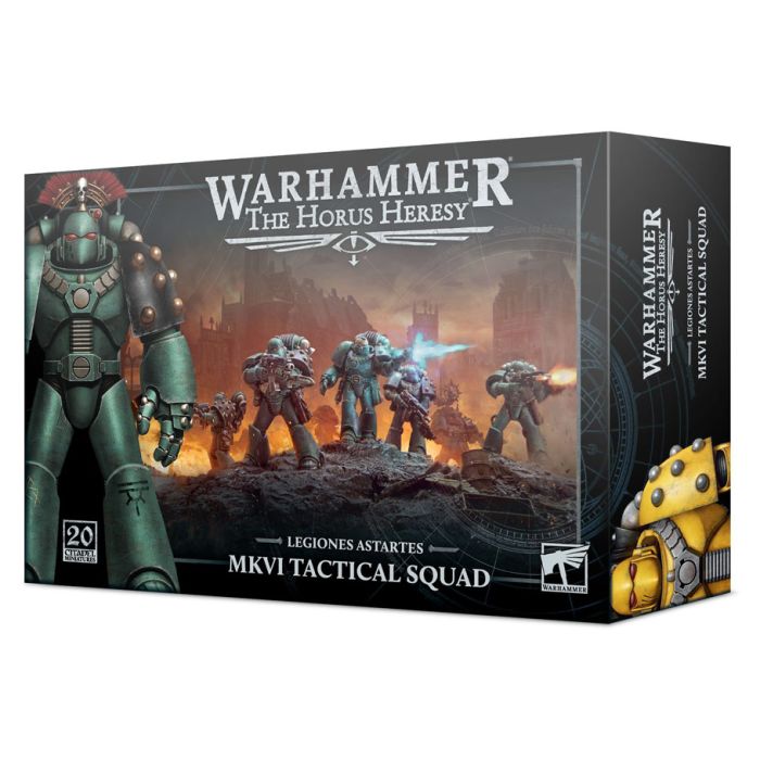 Games Workshop Warhammer Horus Heresy Legiones Astartes: MKVI Tactical Squad