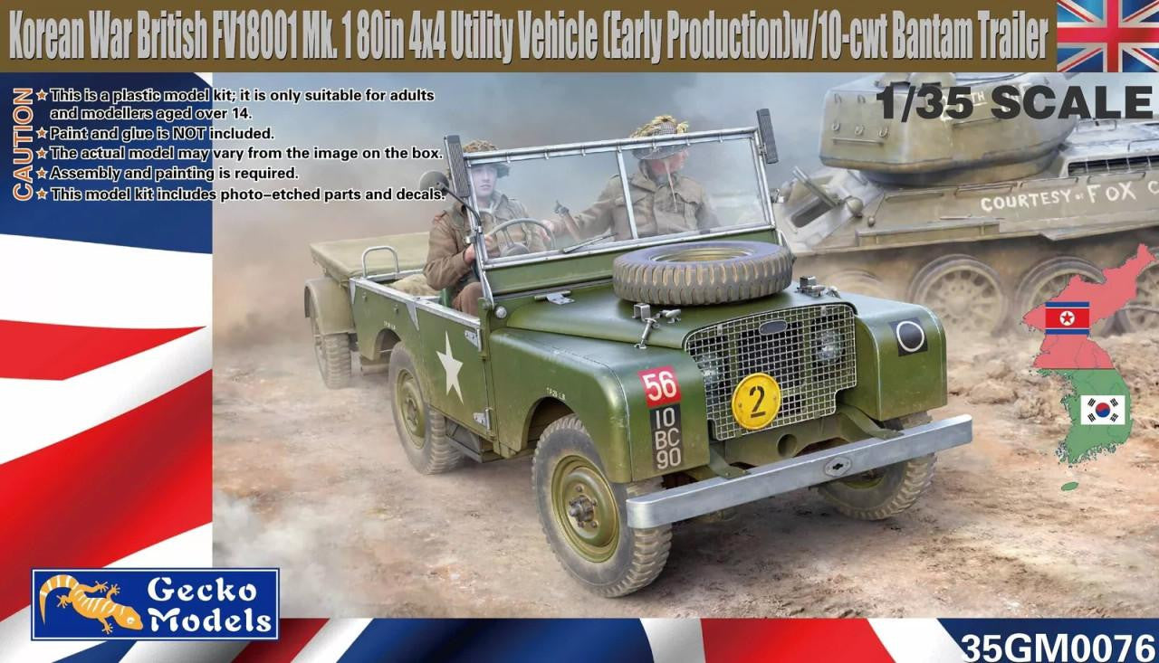 Gecko Models 1/35 Gecko Models Korean War British FV18001 Mk. 1 80in 4 ...