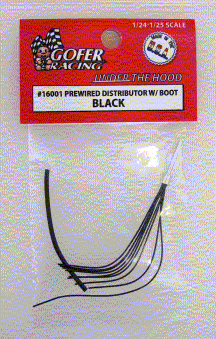 Gofer Racing Decals Prewired Distributors Black