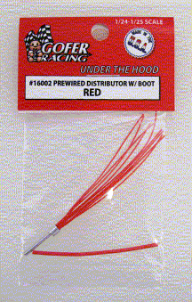 Gofer Racing Decals Prewired Distributors Red