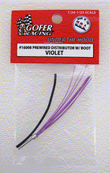 Gofer Racing Decals Prewired Distributors Violet