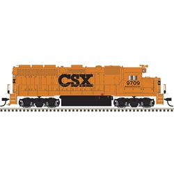 Atlas HO Scale CSX (MOW) GP40 9720 W/ ESU LokSound