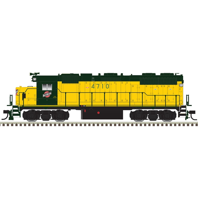 Atlas Gold C&NW 4704 HO Scale EMD GP38 Diesel Locomotive DCC ESU LokSound