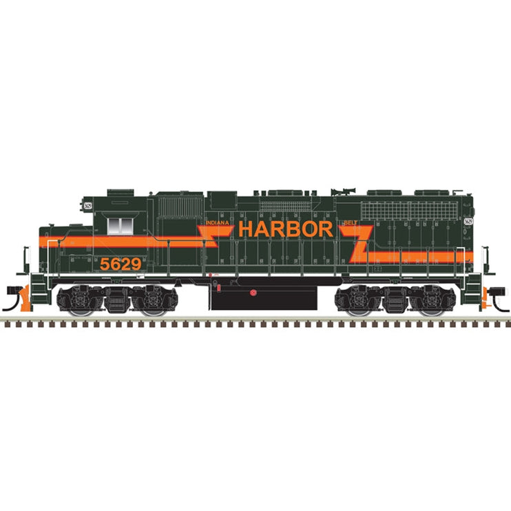 Atlas Silver Indiana Harbor Belt 5629 HO Scale EMD GP38 Diesel Locomotive DCC Ready