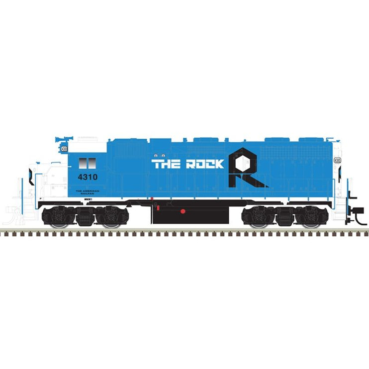 Atlas Gold Rock Island 4310 HO Scale EMD GP38 Diesel Locomotive DCC ESU LokSound