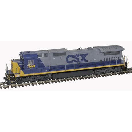 Atlas HO CSX #7574 Dash 8-40C DC/Silver