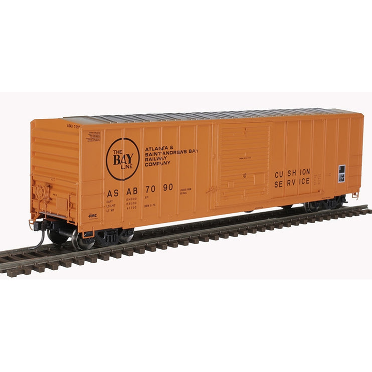 Atlas HO Scale Atlanta & St Andrews Bay  FMC 5077 SSD Boxcar #ASAB 7090 | Fusion Scale Hobbies