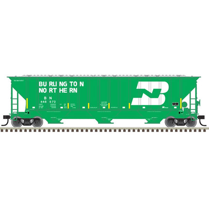 Atlas Trainman HO Scale Burlington Northern BNSF 448572 Thrall 4750 Covered Hopper