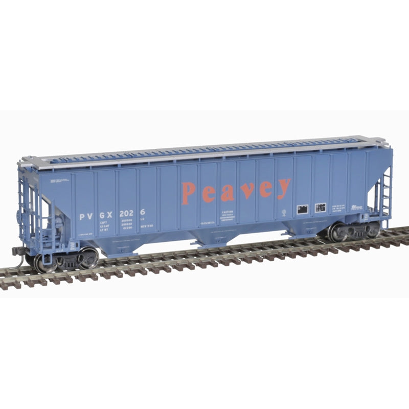 Atlas Trainman HO Scale Peavey PVGX 2062 Thrall 4750 Covered Hopper