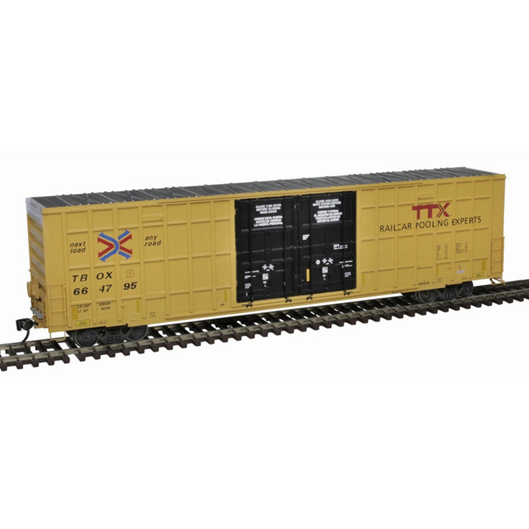 Atlas Master HO Scale TTX Gunderson 7550 Double Door Boxcar 664606