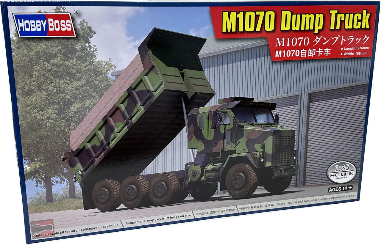 Model Kit Boss Austin Hobby Boss 1/35 Hobby Boss M1070 Dump Truck Plastic Model Kit – Fusion ...