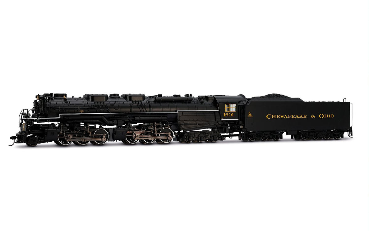 Rivarossi HO Cheseapeake & Ohio #1601 Articulated Steam Locomotive 2-6-6-6 "Allegheny" With DCC sound decoder