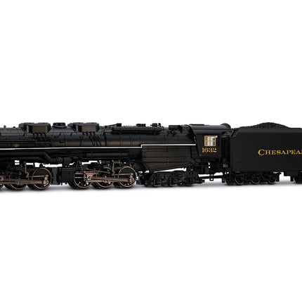 Rivarossi HO Cheseapeake & Ohio #1632Articulated Steam Locomotive 2-6-6-6 "Allegheny" With DCC sound decoder