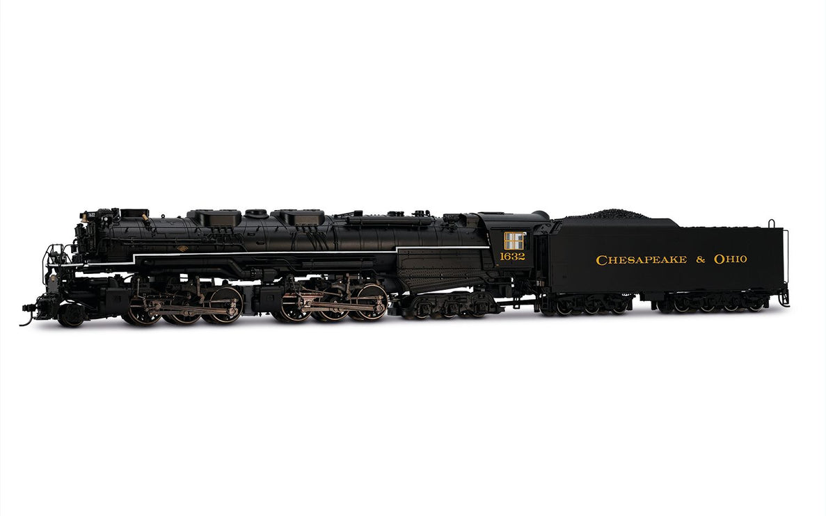 Rivarossi HO Cheseapeake & Ohio #1632Articulated Steam Locomotive 2-6-6-6 "Allegheny" With DCC sound decoder