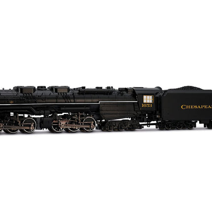 Rivarossi HO Cheseapeake & Ohio #1653 Articulated Steam Locomotive 2-6-6-6 "Allegheny" With DCC sound decoder