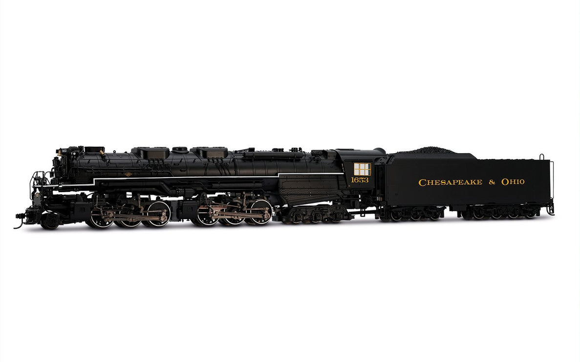 Rivarossi HO Cheseapeake & Ohio #1653 Articulated Steam Locomotive 2-6-6-6 "Allegheny" With DCC sound decoder