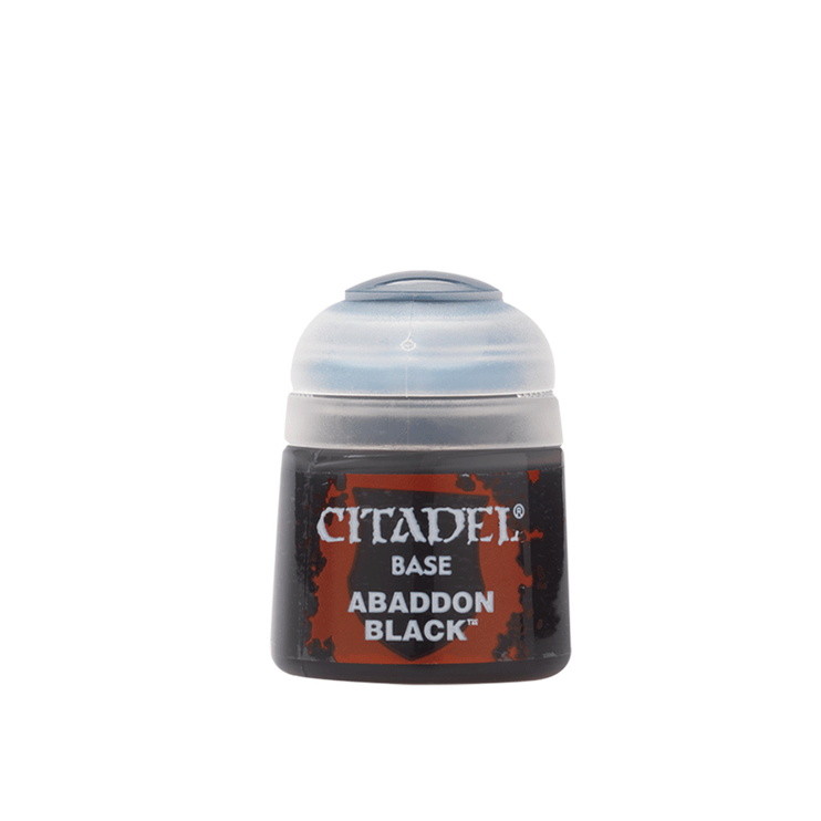 Citadel Base Abaddon Black 12 ml - Games Workshop