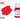 ICM Acrylic Paint - Deep Red 12ml Bottle - Fusion Scale Hobbies