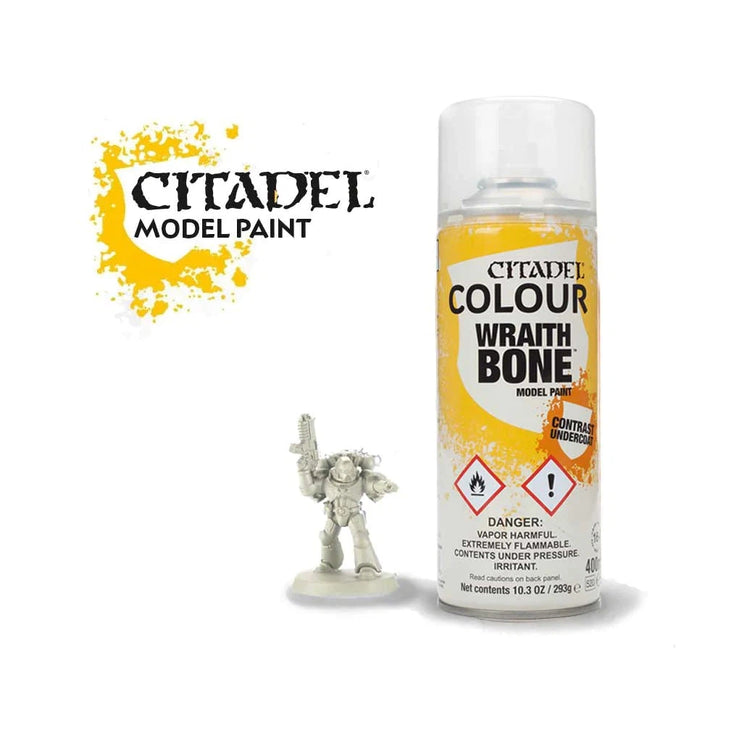 Citadel Contrast WraithBone Spray Paint - Games Workshop