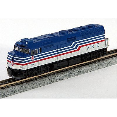 Kato N F40PH Diesel Virginia Railway Express #V34/DCC