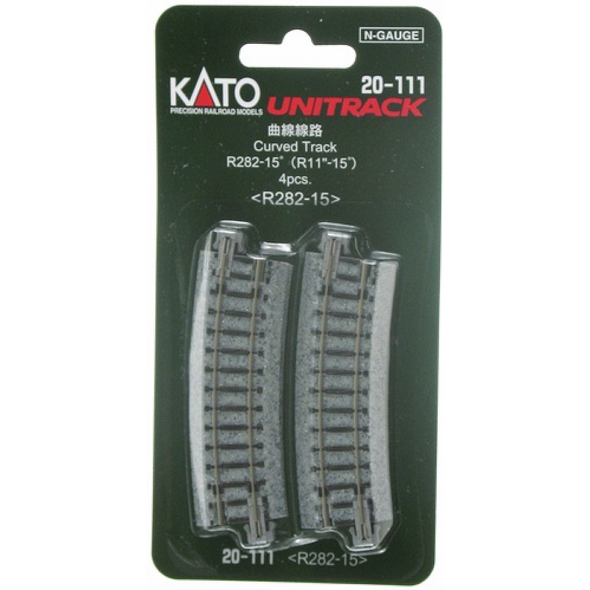 Kato R282-15deg Curved Track