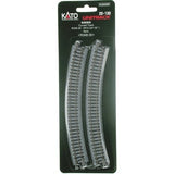 Kato N Scale Unitrack R348-30 Curve Track 4 Pack