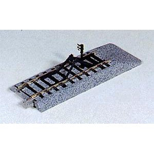 Kato HO Scale Unitrack 109mm Straight Track with Bumper 2 Pack
