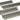 Lionel O Scale FasTrack 10" Straight Track (4) - 12032