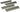 Lionel O Scale FasTrack 10" Straight Track (4) - 12032