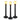 Lionel O Scale Classic Street Lamps Black (3) - 37174